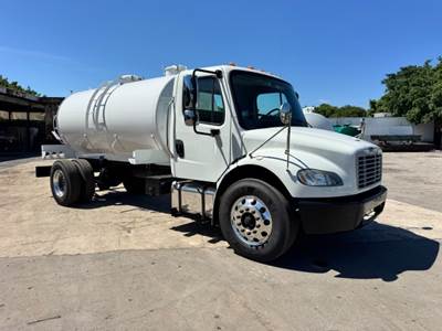 2019 Freightliner M2 non cdl new 2500 gallon steel vacuum truck nve B500 blower