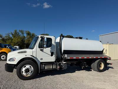 2018 Freightliner M2 106 Vacuum Truck - NEW 2,500 Gal Steel Tank - NEW Wally 753 422 CFM - 26k GVWR