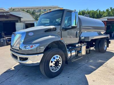 2027 International HV607 NEW 2500 gallon steel vacuum tank NEW NVE B500 blower