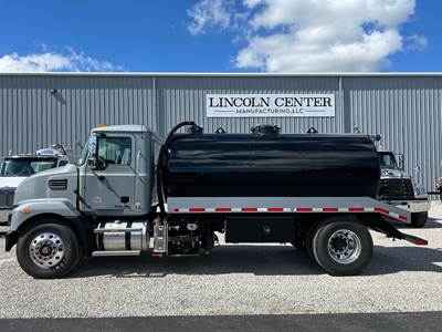 2027 Mack MD7 Vacuum Truck - 2,500 Gal Steel Tank - NVE B500 Blower - 26k GVWR