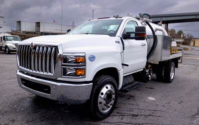 2024 International CV515 Portable Restroom Truck