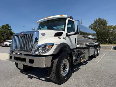 2027 International HV607 Vacuum Truck - 4,000/200 Split Bruder Aluminum Tank - NVE 4310 Blower 940 CFM - PTO Jetter