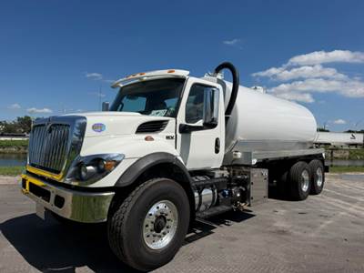 2027 International HV607 NEW 4000 gal steel vacuum truck new nve4310 940 cfm vacuum pump