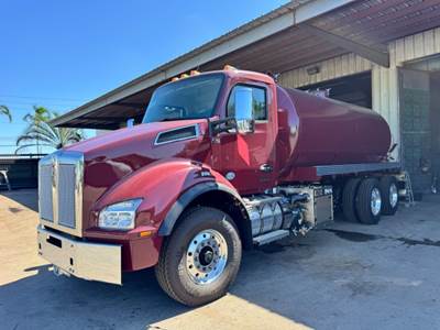 2027 Kenworth T880 Vacuum Truck - 4,000 Gal Steel Tank - NVE 4310 Blower 940 CFM - Tandem Axle