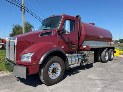 2027 Kenworth T880 Vacuum Truck - 4,000 Gal Steel Tank - NVE 4310 Blower 940 CFM - Tandem Axle