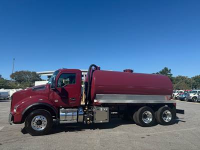 2027 Kenworth T880 Vacuum Truck - 4,000 Gal Steel Tank - NVE 4310 Blower 940 CFM - Tandem Axle