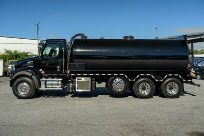 2027 Western Star 47X Vacuum Truck - 5,000 Gal Steel Tank - NVE 4310 Blower 940 CFM - Steerable Lift Axle