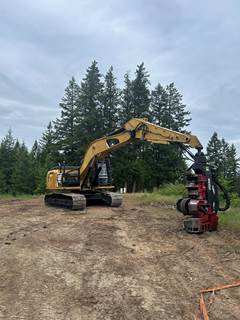 2012 Caterpillar 329E Logging Processor - Waratah 623 Dangle Head