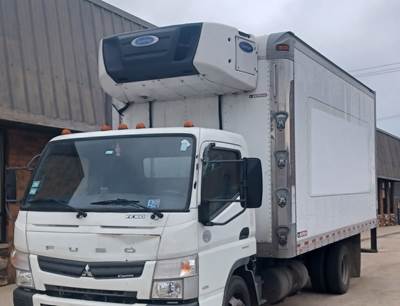2017 Mitsubishi FE160 Refrigerated Truck