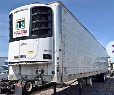 Wabash 53 ft Reefer Trailer - Sliding Axle, Swing Door, Thermo King