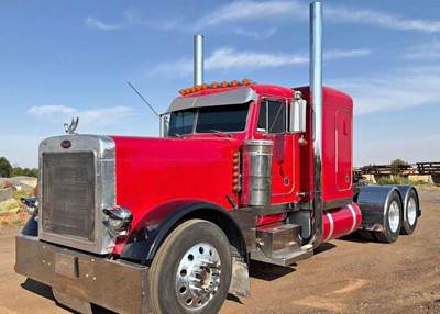 Peterbilt 379EXHD Sleeper Semi Truck - 48" Flat Top Sleeper, Cummins 450HP, 18 Speed Manual