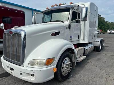 Peterbilt 386 Sleeper Semi Truck - 63" Mid Roof Sleeper, Paccar 485HP, 10 Speed Manual