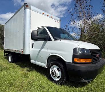 2020 GMC Savana 3500 Box Truck - Morgan 14 FT Dry Box Van