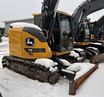 2024 John Deere 75 P-TIER Excavator - 426 hours