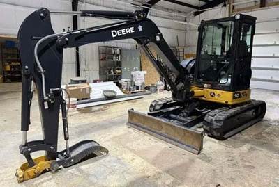 2024 John Deere 50 P-TIER Mini Excavator - 134 hours