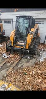 2024 Case TV370B Track Skid Steer - 48" FORKS Forks