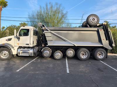 2018 Peterbilt 567 Strong Arm Dump Truck Dump Truck