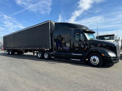 2015 Peterbilt 579 & 2005 Western 53' Curtain Van