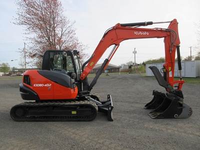 2019 Kubota KX080-4 Excavator