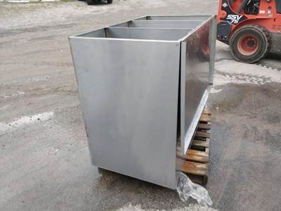 Stainless Steel Storage Bin