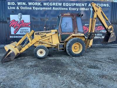 Case 580 Super E Loader Backhoe