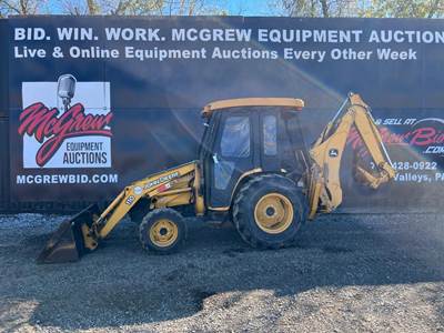 John Deere 110 Loader Backhoe