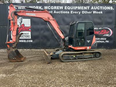 2017 Kubota KX080-4 Excavator