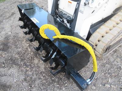 Wildcat 72" SSL Quick Attach Skid Steer Tiller