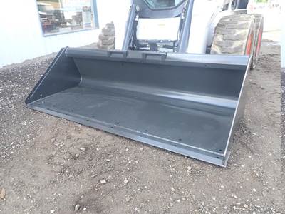 Bobcat 80" Heavy Duty Skid Steer Bucket, SSL Quick Attach