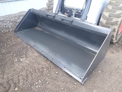 New OEM Bobcat 74" Standard Duty Skid Steer Bucket, SSL Quick Attach