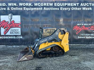 2019 John Deere 317G Skid Steer Loader