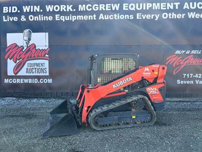 2016 Kubota SVL75-2 Skid Steer Loader