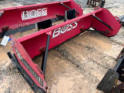 Boss SK8 8' Skid Steer Snow Pusher
