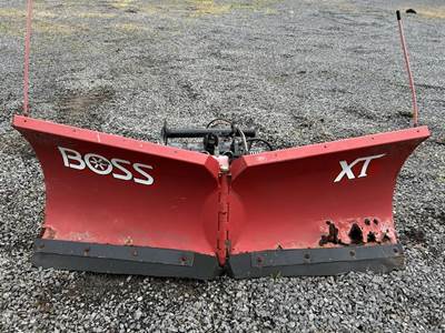 Boss 6'6" UTV Power V XT Snow Blade Wh/ Mount