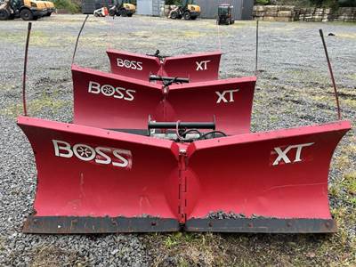 Boss 6'6" UTV Power V XT Snow Blade Wh/ Mount