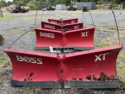 Boss 6'6" UTV Power V XT Snow Blade Wh/ Mount