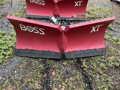 Boss 6'6" UTV Power V XT Snow Blade Wh/ Mount