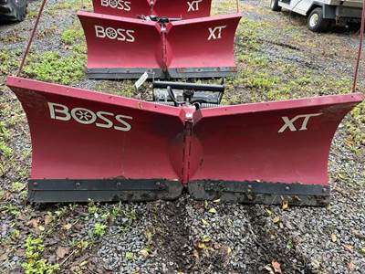 Boss 6'6" UTV Power V XT Snow Blade Wh/ Mount