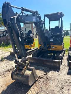2020 John Deere 30G Mini Excavator - Canopy, Rubber Tracks, Backfill Blade, 1,398 Hours, Auxiliary Hydraulics