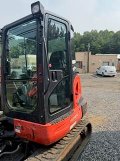 2019 Kubota KX040 - Enclosed Cab - Mini Excavator, 1,753 Hours Enclosed Cab Heat & A/C Hyd Thumb, Hyd Angle Blade, Diesel Engine, Rubber Tracks