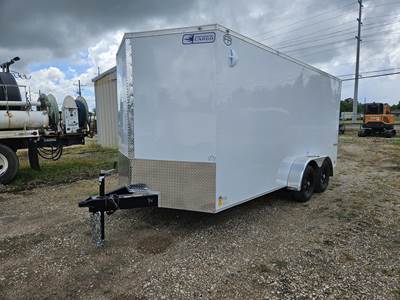 Continental Cargo TXVHW716TA2 Enclosed Car Carrier Trailer