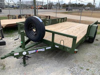 Texas Bragg NH614ST45 Tag Trailer
