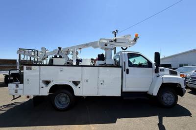 GMC TopKick C5500 - Altec AT235P CABLE PLACING Bucket Truck