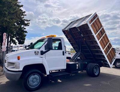 Chevrolet C4500 Duramax Diesel Dump Flatbed w/ Stock Racks