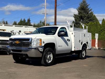 Chevrolet Silverado 2500HD Regular Cab 4x4 BrandFX Composite Utility Service Body Truck