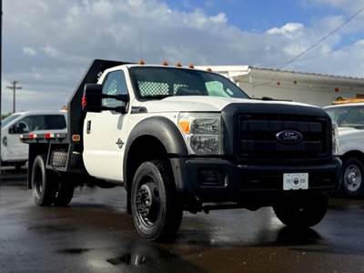 Ford F-450 XL 4x4 9FT Flatbed Truck