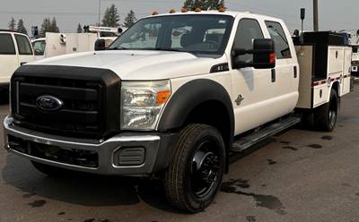 Ford F-550 Crew Cab 4x4 6.7L Diesel DuraMag Welder Truck