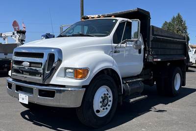 Ford F-750 Regular Cab Dump Truck