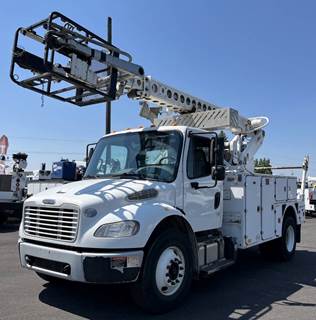 Freightliner M2 106 Altec AT40C Cable Placing Bucket Truck