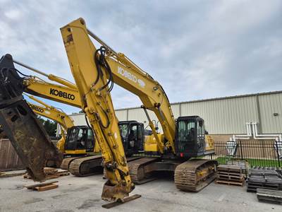 2015 Kobelco SK350 LC-9E Excavator - Quick Disconnect